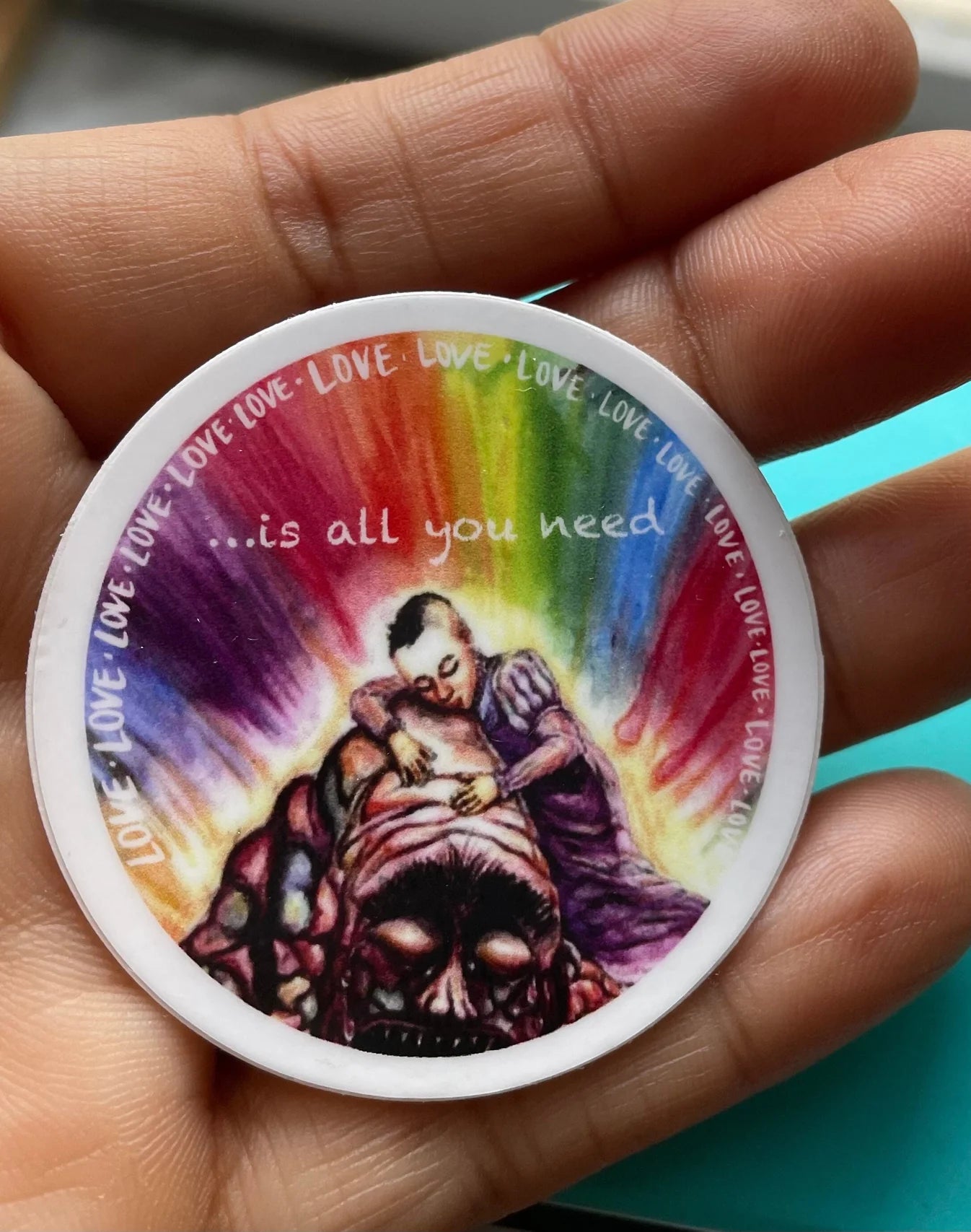 Love….is all you need vinyl sticker